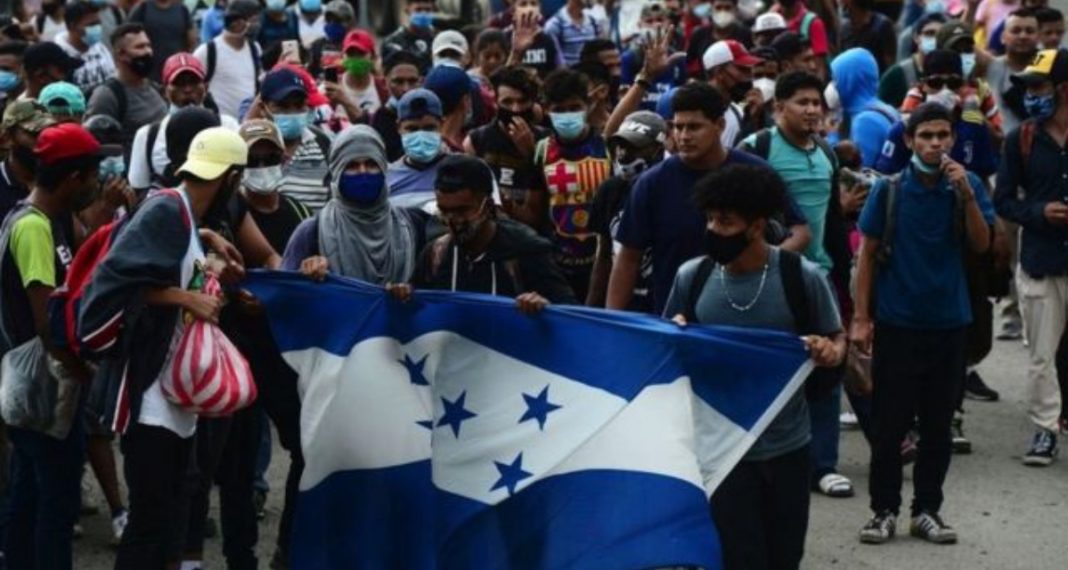 Caravana de migrantes.