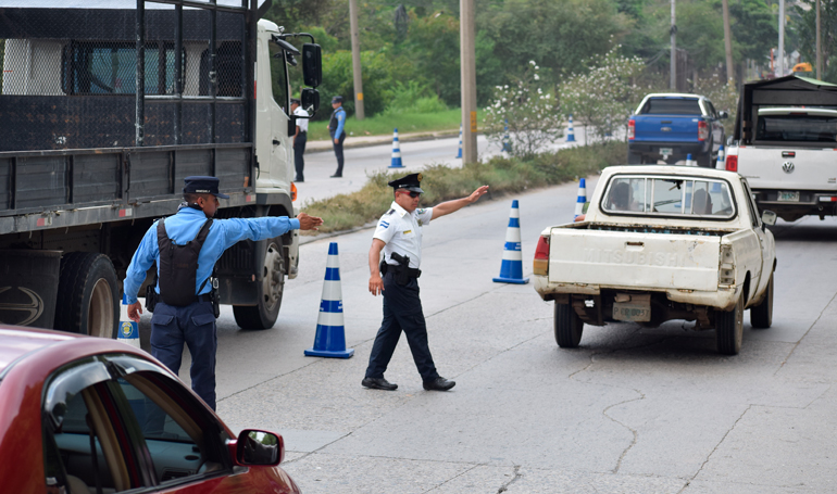 Honduras Policía Semana Santa 