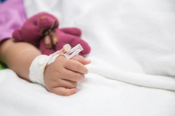 Niños afectados