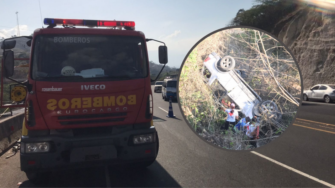 accidente ca-5 dos personas muertas