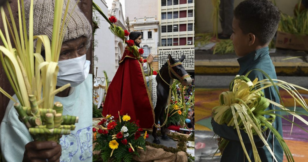 Fotos Domingo de Ramos en Tegucigalpa