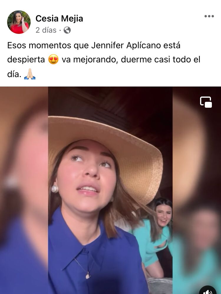 Jennifer Aplícano y Cesia Mejía. 