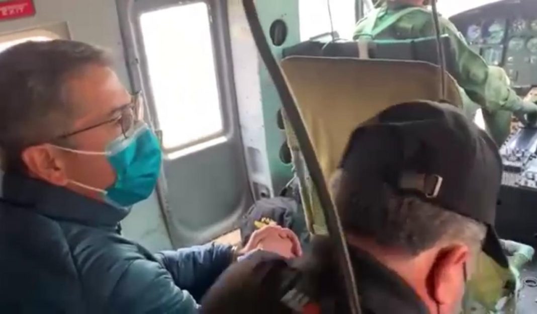 Expresión de JOH traslado extradición