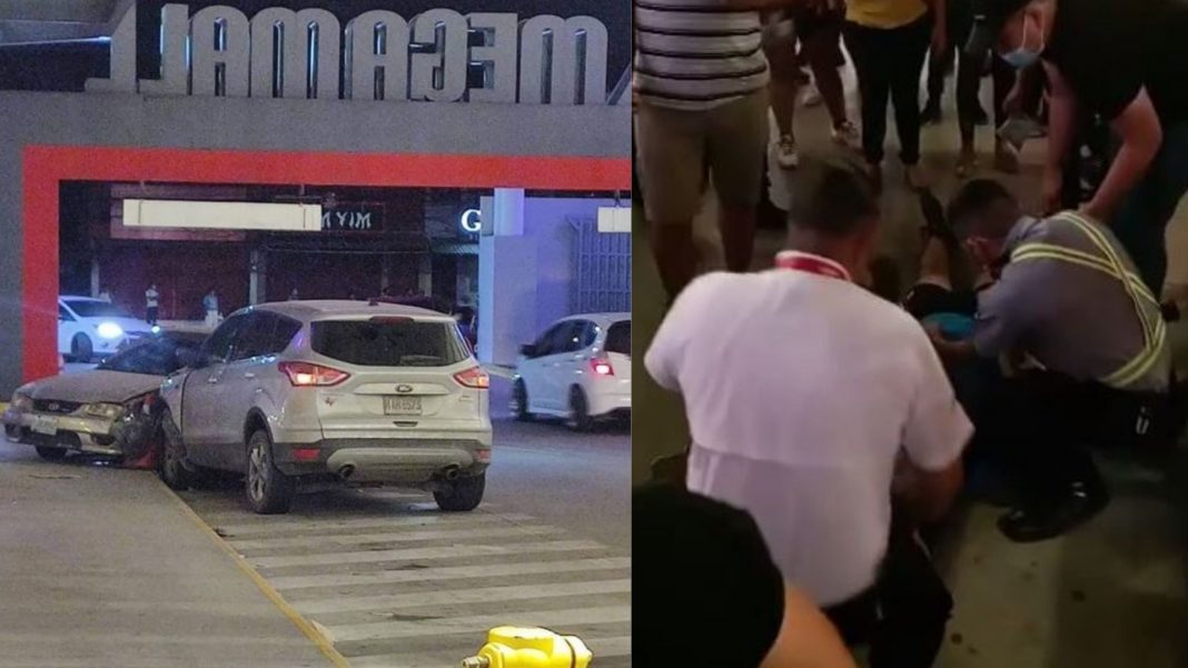 hombre muerto en Mega Mall
