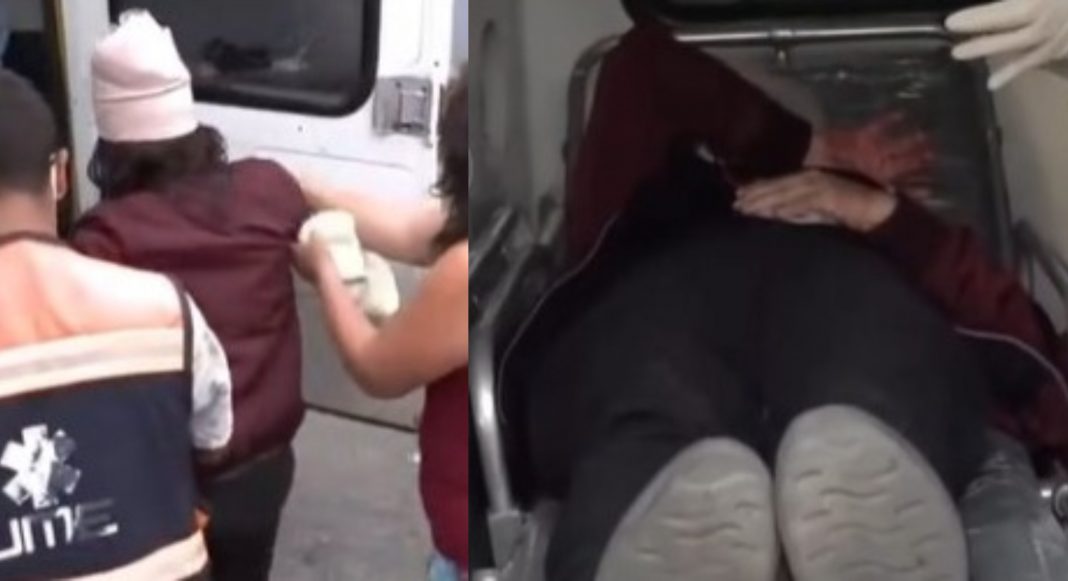 raptan a mujer en taxi