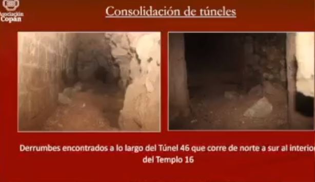 Consolidación de los túneles.