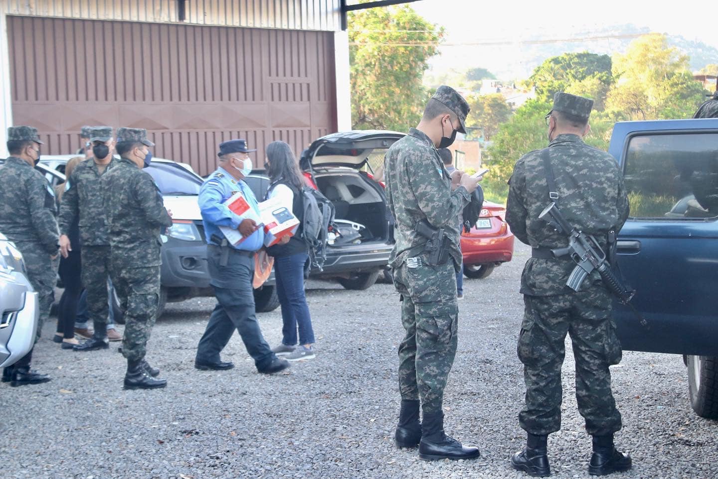 trasladan maletas electorales municipios