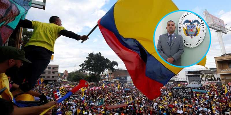 colombianos votan en honduras