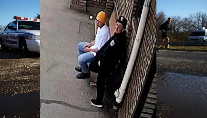 Imagen de los hondureños antes de su detención. 