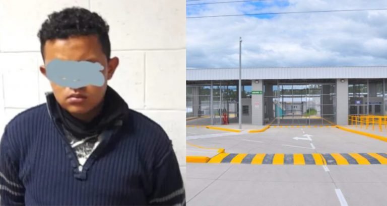 Policía intenta ingresar arma La Tolva
