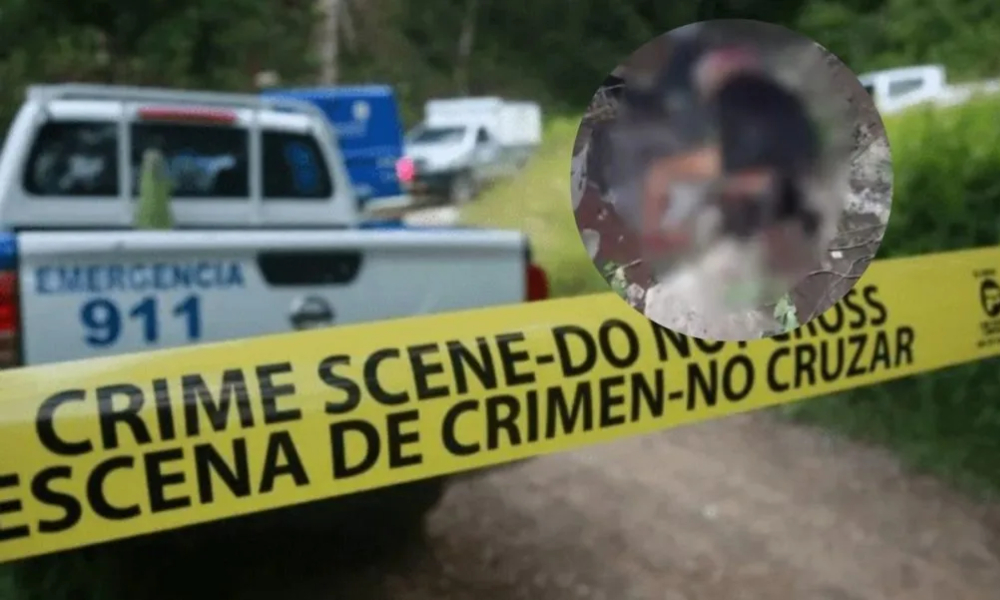 Los restos mortales de la femina quedaron a orillas del río Choluteca.