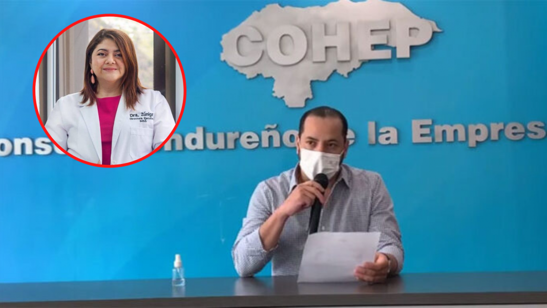 COHEP destitución de las directora del IHSS, destitución de la directora del IHSS no fue por grupos de poder, destitución de la directora no fue por corrupción, destitución de la directora del IHSS