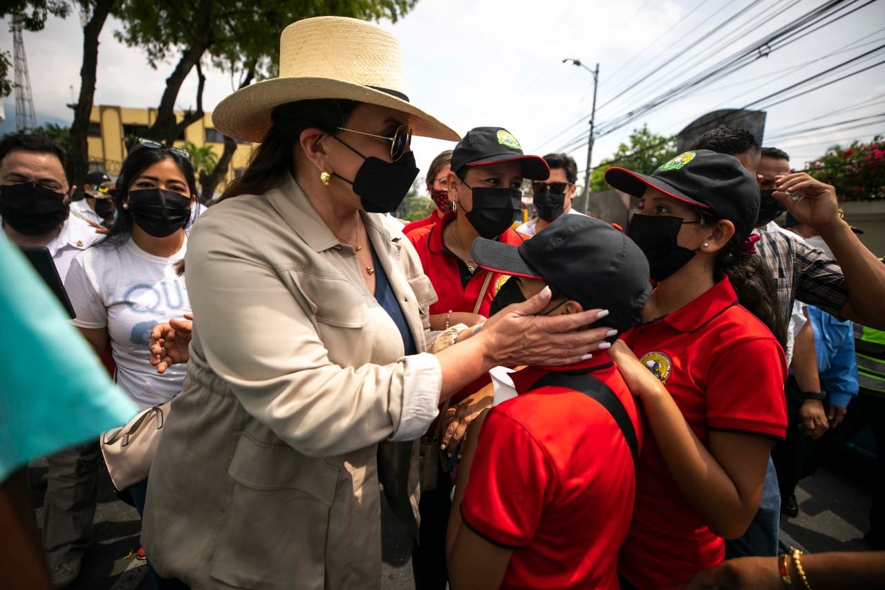 Xiomara Castro Día del Trabajador