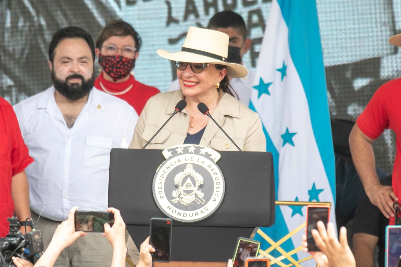 Xiomara Castro Día del Trabajador