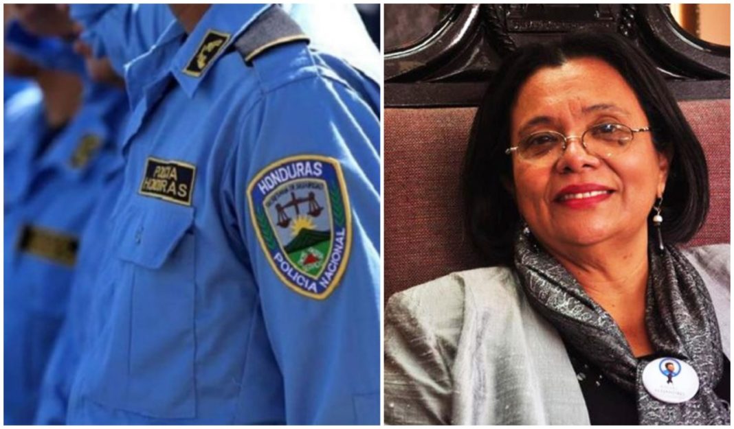 Policías depurados responden a Julieta Castellanos