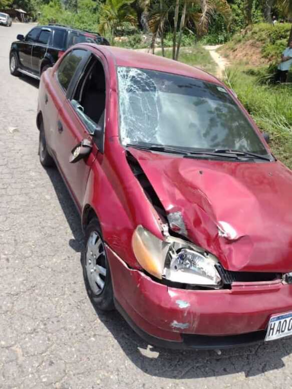 Carro accidente