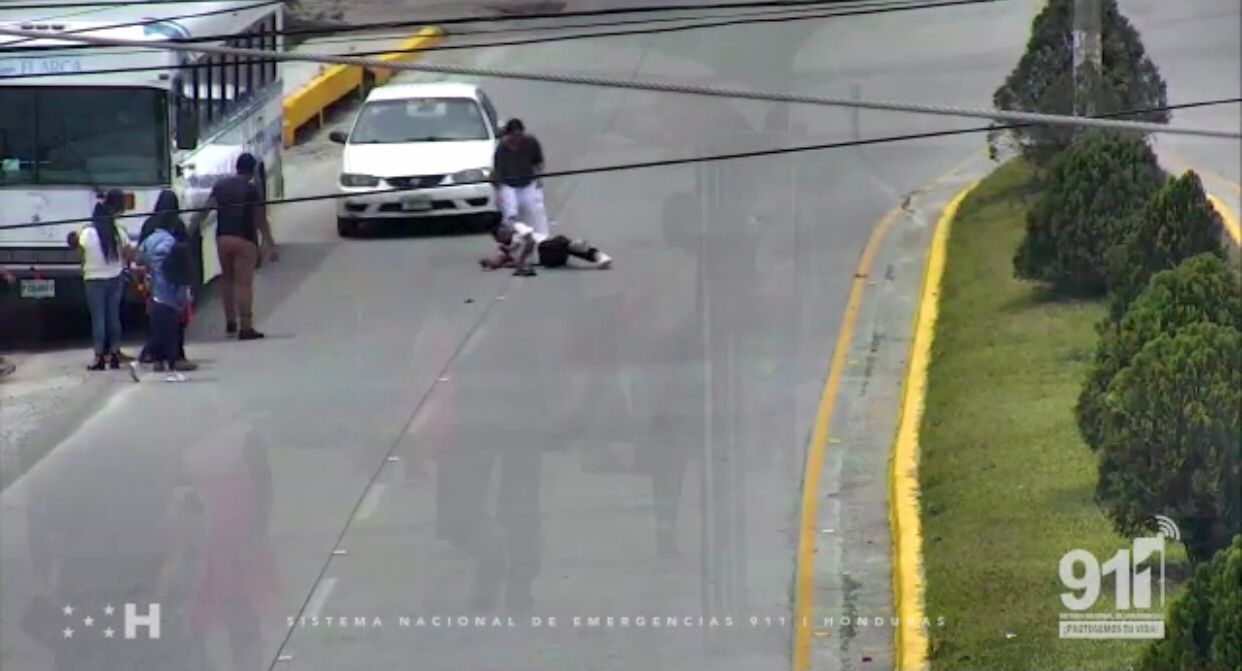 accidente en Santa Rosa de Copán