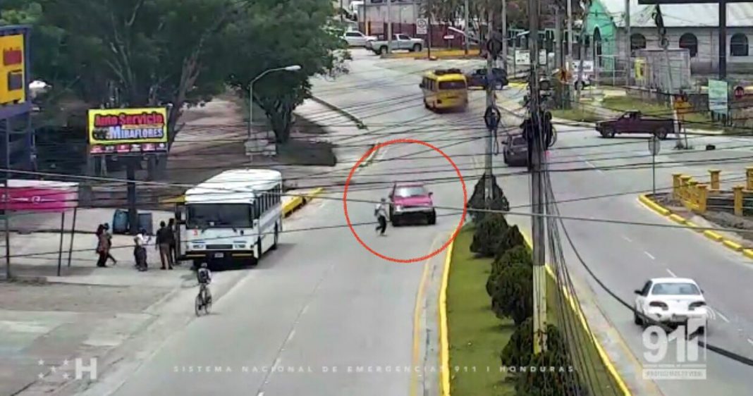 accidente en Santa Rosa de Copán