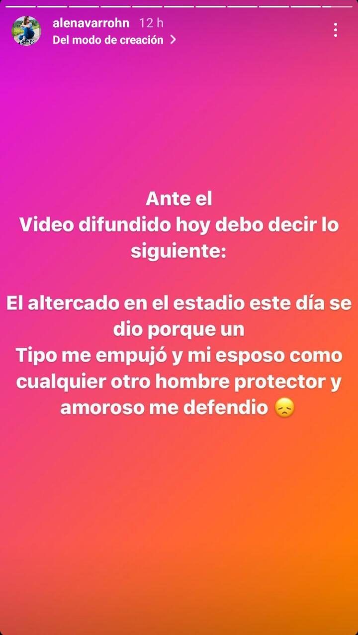 La periodista Alejandra Navarro explicó el motivo de la revuelta.