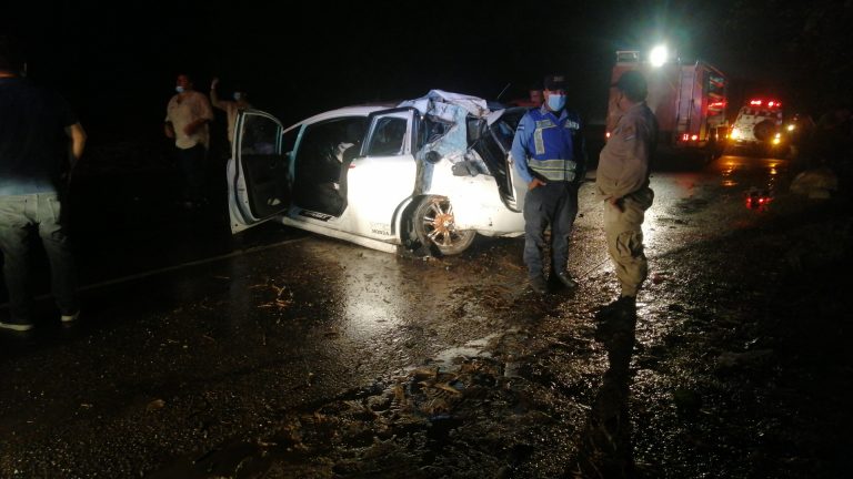 muertas accidente en Villanueva