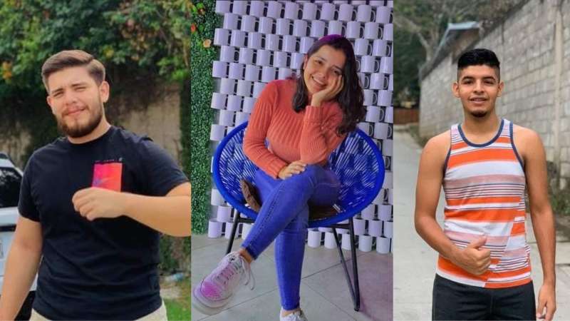 jóvenes de Santa Bárbara que murieron en tráiler