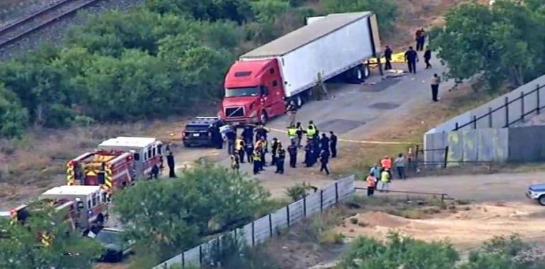 hondureños muertos en tráiler texas