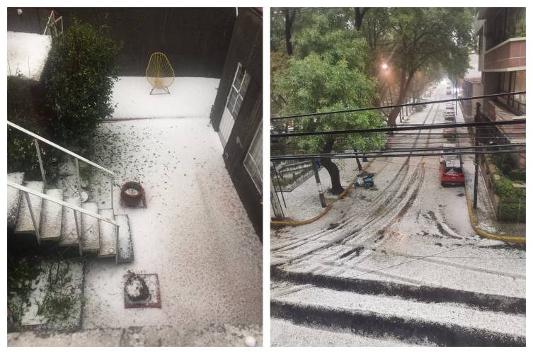 nieve en la ciudad de México