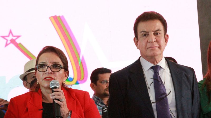 Xiomara y Nasralla