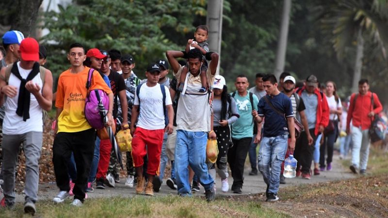 migrantes en Honduras