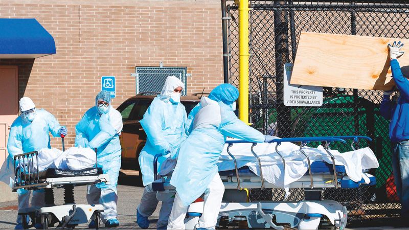 paciente con covid fallece