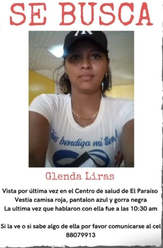 familiares buscan paradero Glenda Liras 