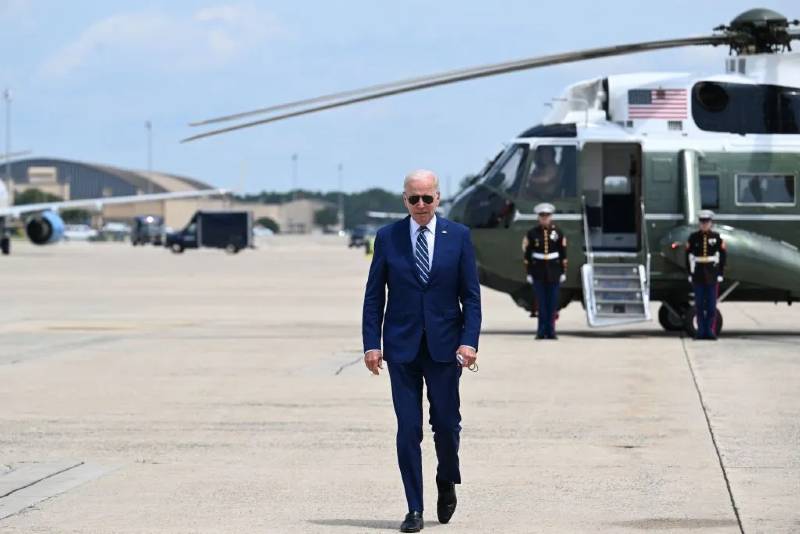 Joe Biden llega a Los Ángeles para la Cumbre de las Américas