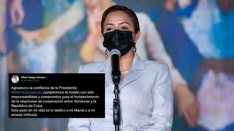Olivia Zúniga dedica a madre nombramiento