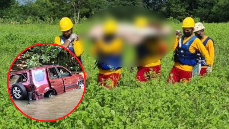 hombre arrastrado por río en choluteca