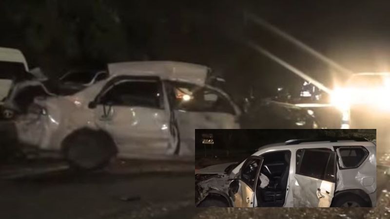 choque carro de exdiputado en tegucigalpa
