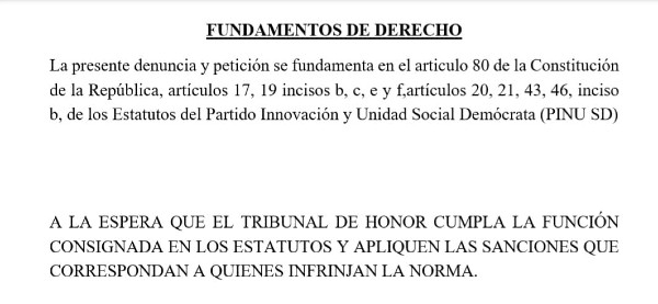 Fundamentos de derecho