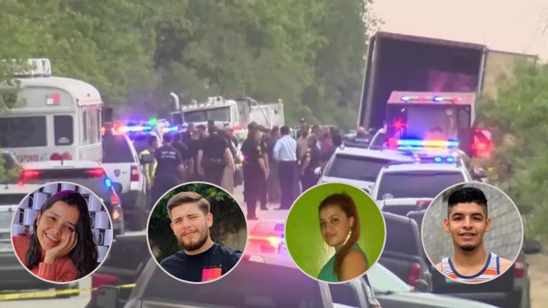 migrantes hondureños fallecidos tráiler EEUU