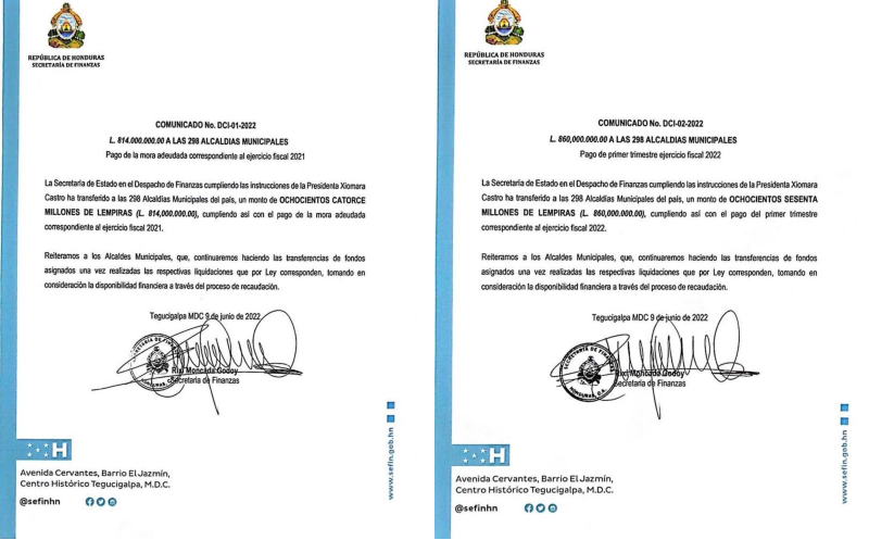 comunicado transferencia