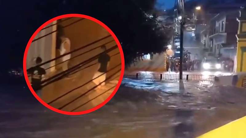 desbordamiento e inundaciones en Copán