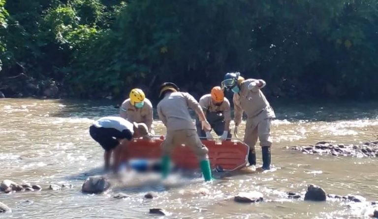 Muerto y flotando en el río Choluteca hallan a joven de 20 años