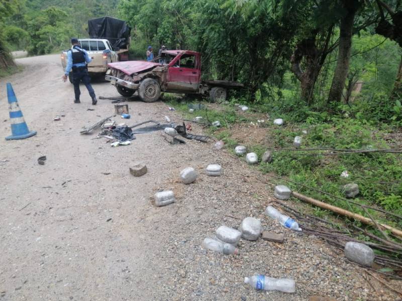 accidente en Olancho