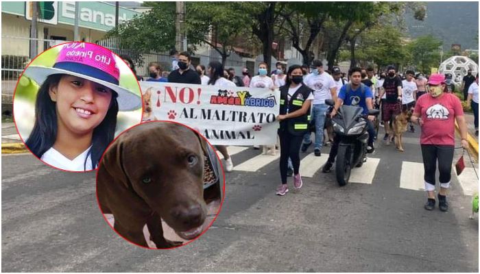 Marcha por Allison y Rocky