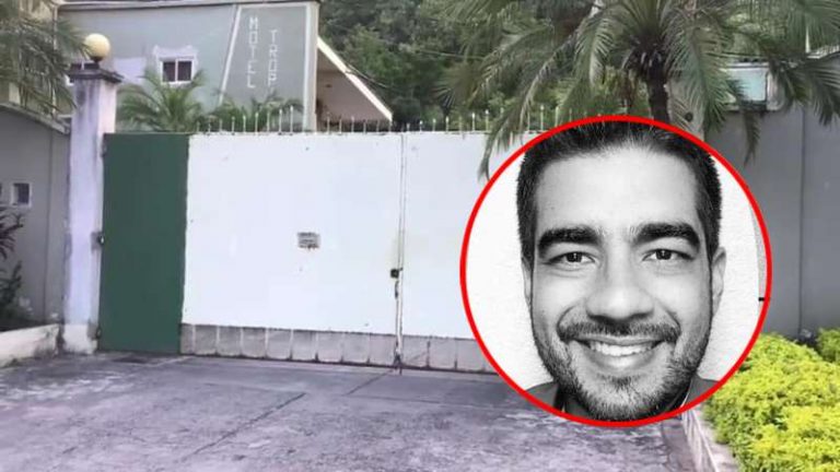 padre del muerto en motel de SPS