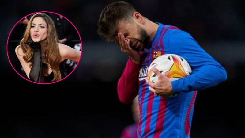 Piqué abucheos por Shakira