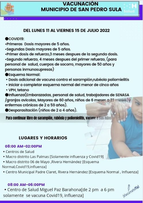 Vacunas en SPS