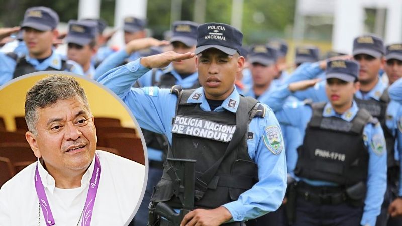 obispo policía comunitaria en honduras