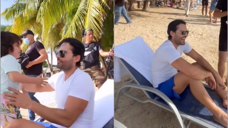 Fabián Ríos en Roatán