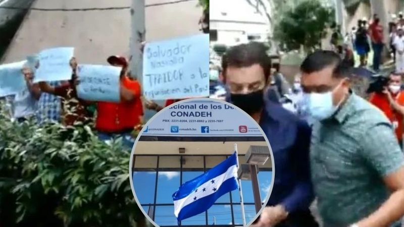 CONADEH condena agresión a Nasralla