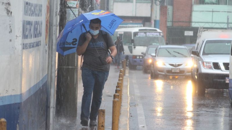 lluvias en casi todo el país