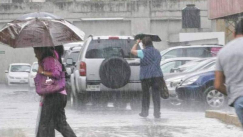 Lluvias eléctricas en todo el país